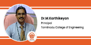 Tamilnadu College of Engineering, Principal: Dr.M.Karthikeyan Interview